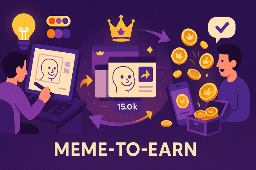 Meme to Earn Creation Process